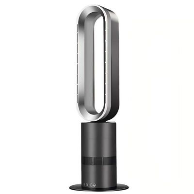Ventilador de torre sin cuchillas con función de oscilación y altura ajustable 33 * 33 * 120cm Dimensiones