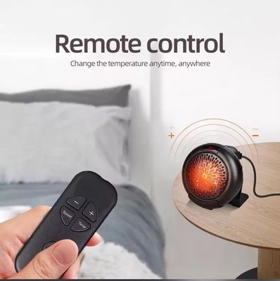 Calentador eléctrico para el hogar Smart 900W con termostato ajustable y control remoto