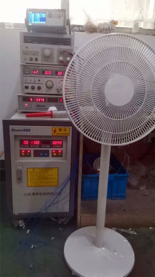 Ventilador de ventilación potente Ventiladores de pedestal con 7 paletas rotativas Tamaño 42 * 24 * 43cm