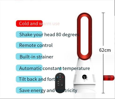 Tipo de control Control remoto Ventilador eléctrico de calefacción 3.5kg portátil 2 en 1 para mayor comodidad