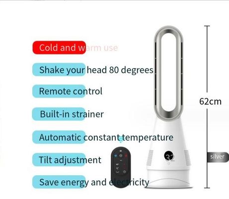 Tipo de control Control remoto Ventilador eléctrico de calefacción 3.5kg portátil 2 en 1 para mayor comodidad
