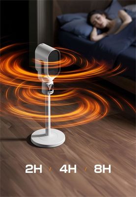 PTC Calentamiento rápido Ventilador de cabeza de sacudida con circulación de aire caliente frío