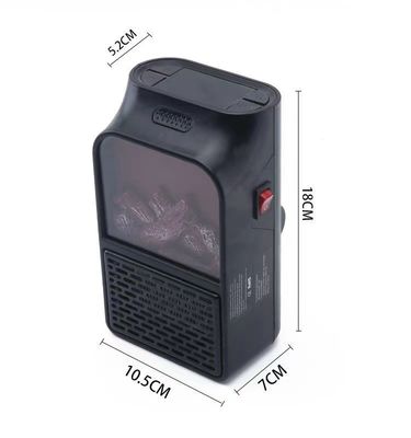 Calentador portátil de 900w con conexión ajustable para habitaciones de hotel