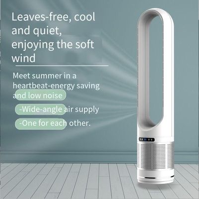 Impresión de pantalla de seda Purificador de aire de 50 pulgadas Refrigeración Ventilador eléctrico sin cuchillas con control remoto
