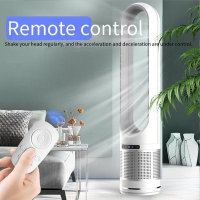 Impresión de pantalla de seda Purificador de aire de 50 pulgadas Refrigeración Ventilador eléctrico sin cuchillas con control remoto
