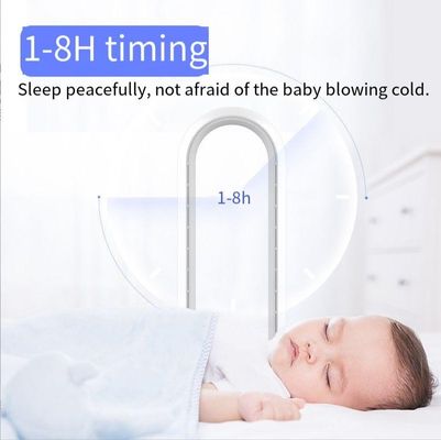 Impresión de pantalla de seda Purificador de aire de 50 pulgadas Refrigeración Ventilador eléctrico sin cuchillas con control remoto