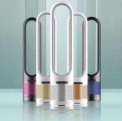 Efectivo hogar portátil ventilador de aire frío ventilador eléctrico de enfriamiento sin cuchillas para el verano