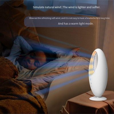 Ventilador de escritorio eléctrico portátil Mini USB recargable Ventilador de mesa sin cuchillas ABS Ventilador de torre de PC