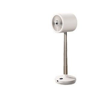 Ventilador de suelo USB portátil con cabeza de sacudida para refrigeración de aire versátil en el hogar y al aire libre