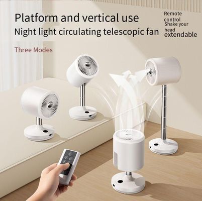 Ventilador de refrigeración por aire con luz recargable y embalaje de pie en el suelo Tamaño 345*235*247mm