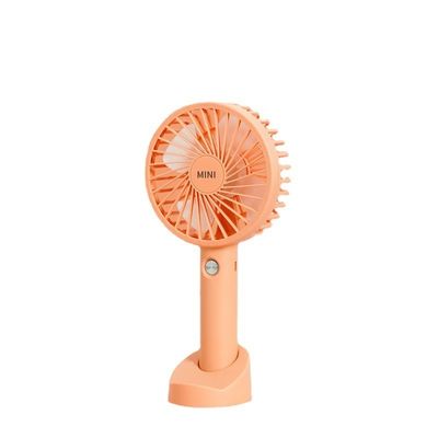 Mini ventilador de mano USB recargable sin control de aplicaciones Negro Blanco Naranja Verde Azul o Amarillo