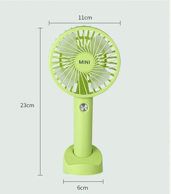 Mini ventilador portátil con capacidad de batería de 1200 mAh