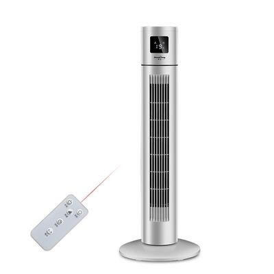 Ventilador eléctrico de torre giratoria de 3 velocidades para enfriamiento de aire silencioso y silencioso en habitaciones grandes