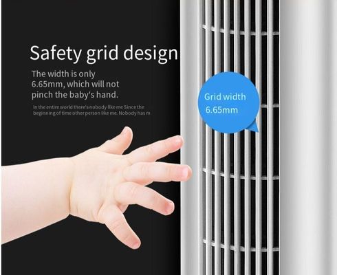 Ventilador eléctrico de torre sin cuchillas de 45W para oficina y casa de refrigeración sin aplicación controlada sin Vane