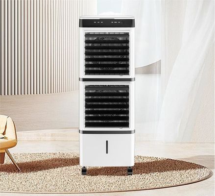 Refrigerador de aire por evaporación portátil de doble capa de 14L con control remoto y voltaje de 220V
