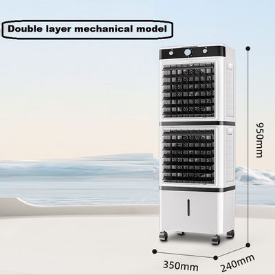 Control digital portátil de 14L gran tanque de agua refrigerador de aire evaporativo para espacios interiores