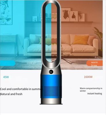Ventilador de suelo inteligente 3 en 1 con funciones de refrigeración y calefacción y control remoto