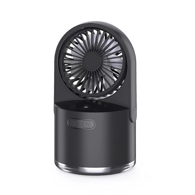 2 en 1 Mini ventilador humidificador Ventilador portátil con función Ventilador eléctrico USB recargable