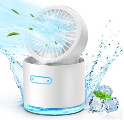 Ventilador de mesa recargable USB para el hogar de oficina Ventilador de escritorio plegable
