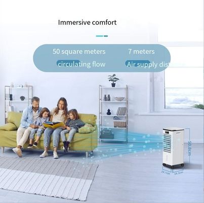 Ventilador de refrigeración eléctrico portátil 3 en 1 aire purificador de aire inteligente ventilador con enfriador de aire de agua