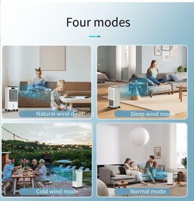 Ventilador de refrigeración eléctrico portátil 3 en 1 aire purificador de aire inteligente ventilador con enfriador de aire de agua