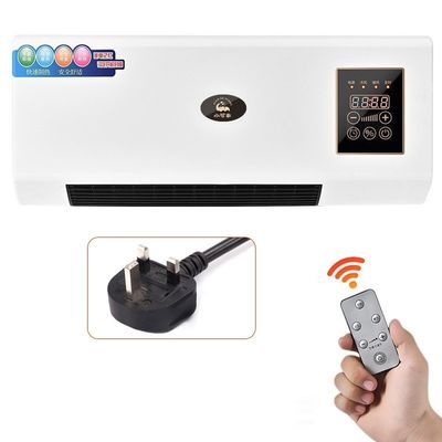 Termostato ajustable 1800W PTC calefacción refrigeración aire acondicionado móvil ventilador de aire caliente