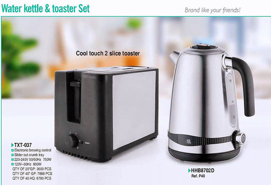 Tostadora de acero inoxidable controlada por aplicación sin cable de alimentación de cobre H03VV-F 3G X 0.75mm2 75cm