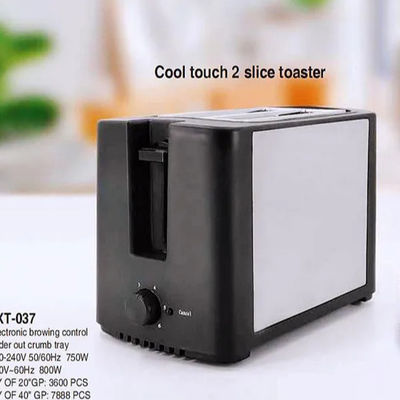 Servicio de habitaciones de hotel tostadora eléctrica de acero inoxidable con control de browning variable