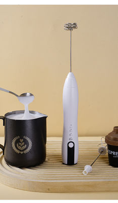 Batería de 800mAh Capacidad 304 de acero inoxidable Batidora de huevo portátil para café de cocina