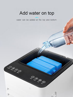 Cooler de aire de agua por evaporación con control remoto y pantalla táctil