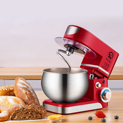 Mezclador multifuncional de cocina de 5L con ajuste de 6 velocidades y función de velocidad variable