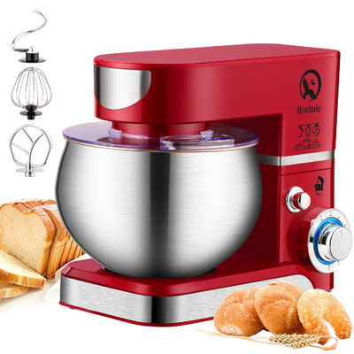 Mezclador multifuncional de cocina de 5L con ajuste de 6 velocidades y función de velocidad variable