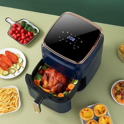 Pantalla táctil digital freidora de aire freidora sin aceite horno de 6L para freír alimentos en la cocina