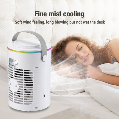 Inglés Idioma de funcionamiento ventilador de refrigeración USB Humidificador multifunción para el hogar
