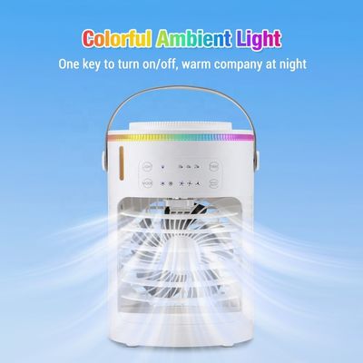 Fans de mesa de oficina para el hogar Mini aire acondicionado por vapor portátil con conexión USB