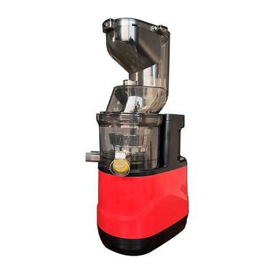 Máquina de extracción de frutas de licuador eléctrico Rojo 500W Prensa en frío Proyecto profesional de extracción de jugo lento