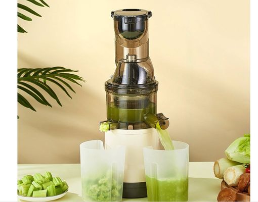 Máquina de extracción de frutas de licuador eléctrico Rojo 500W Prensa en frío Proyecto profesional de extracción de jugo lento