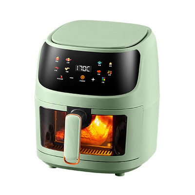 Cocinar sano y fácil con nuestra freidora eléctrica de aire multifunción de 6L / 8L de 1350W de potencia