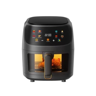 Cocinar sano y fácil con nuestra freidora eléctrica de aire multifunción de 6L / 8L de 1350W de potencia