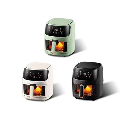 Cocinar sano y fácil con nuestra freidora eléctrica de aire multifunción de 6L / 8L de 1350W de potencia