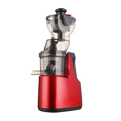 Fuente de energía eléctrica Gran boca de acero inoxidable máquina de extracción de jugo lenta