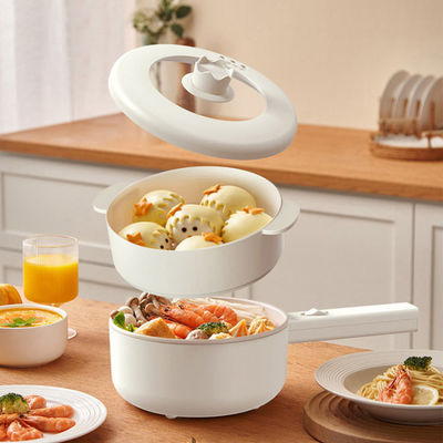 1.5L Cocina eléctrica Mini Cocina multifuncional Fuente de alimentación eléctrica controlada por aplicación