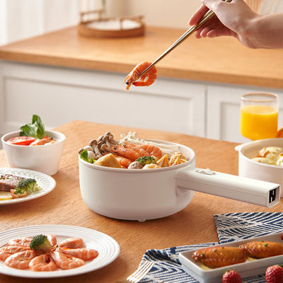 1.5L Cocina eléctrica Mini Cocina multifuncional Fuente de alimentación eléctrica controlada por aplicación