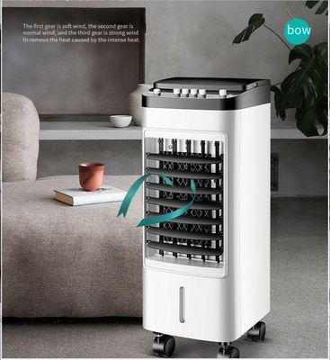 Cooler de aire por evaporación portátil para interiores y exteriores con tanque de agua de 5L para enfriamiento de la habitación