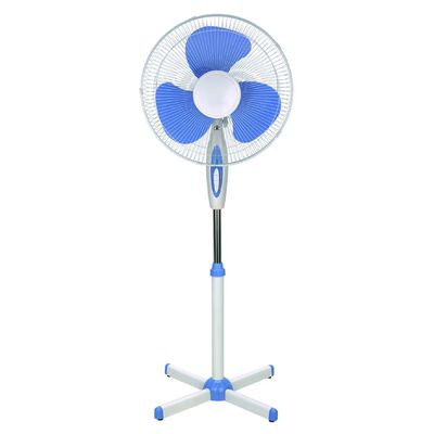 16 pulgadas eléctricas con base cruzada de aire de refrigeración de pedestal oscilante ventilador para el hogar