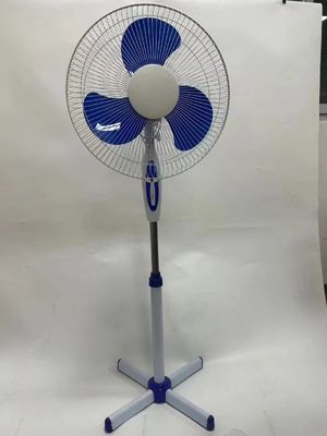 16 pulgadas eléctricas con base cruzada de aire de refrigeración de pedestal oscilante ventilador para el hogar