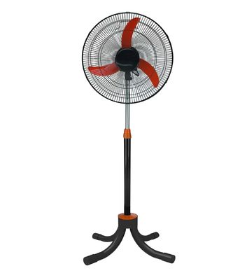 16 pulgadas eléctricas con base cruzada de aire de refrigeración de pedestal oscilante ventilador para el hogar