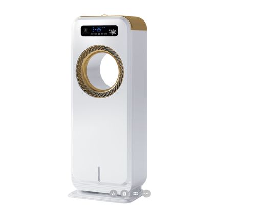 Ventilador de aire de humidificación vertical, ventilador de vapor, enfriador de aire personal portátil, ventiladores portátiles