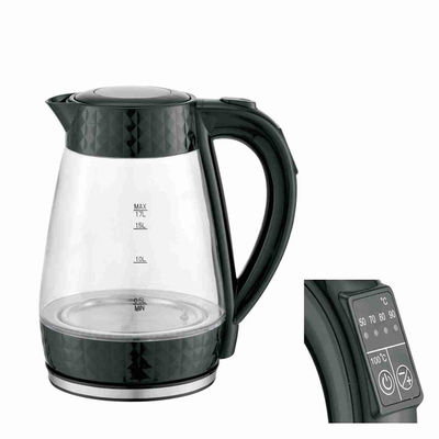 Caldera eléctrica sin cables 220V Vidrio eléctrico Macetas mecánicas de té OEM