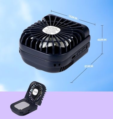3.7V compresión fría Ventilador plegable portátil Mini ventilador de mesa portátil para el cuello refrigerante regalo